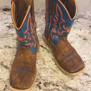 Hooey Kids Twisted X Neon Western Leather Cowboy Boots #YHY0001 - Kids Size 12